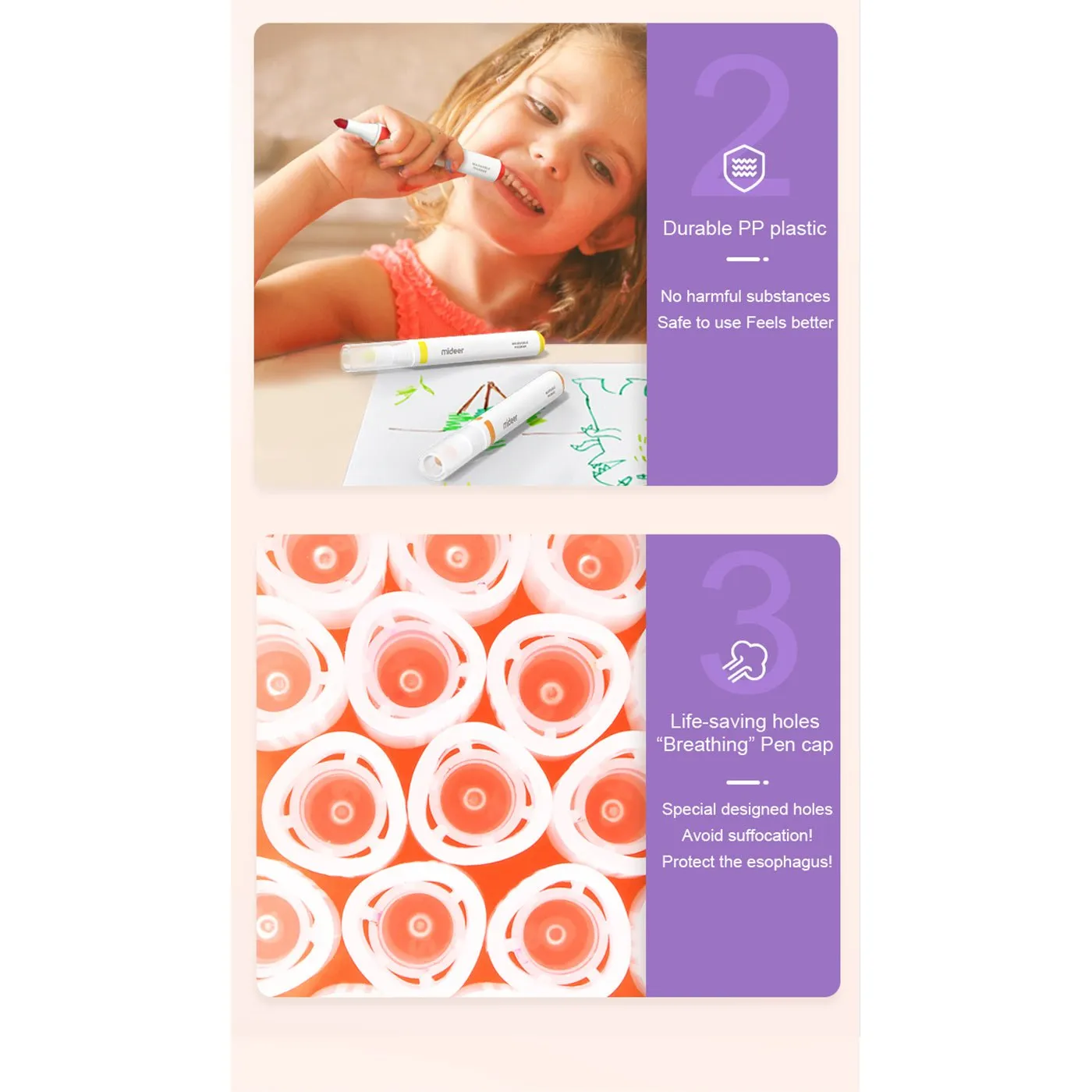 Washable Marker 12 Colors